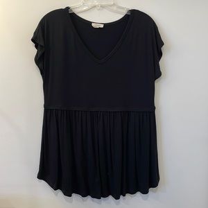 New. Black top. Medium. Be Stage. Boutique shirt